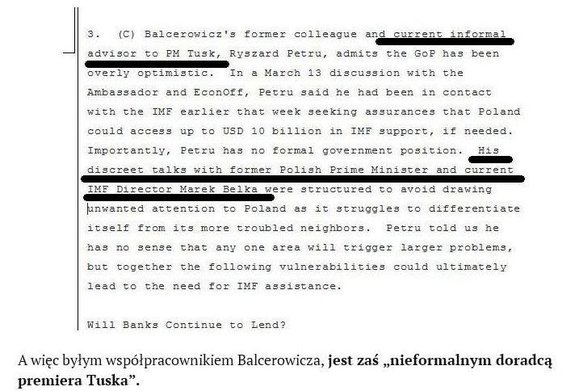 Ryszard Petru, były nieformalny doradca premiera D.Tuska, obecny buntownik z wyboru :-) Czyjego?